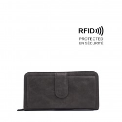 Dona Smartphone Wallet - Dark Grey 